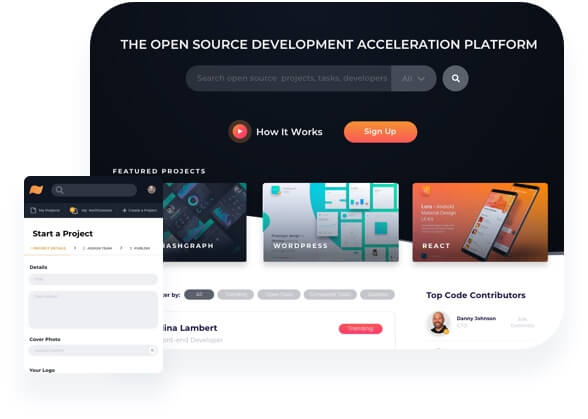 crowdfund & manage open source projects